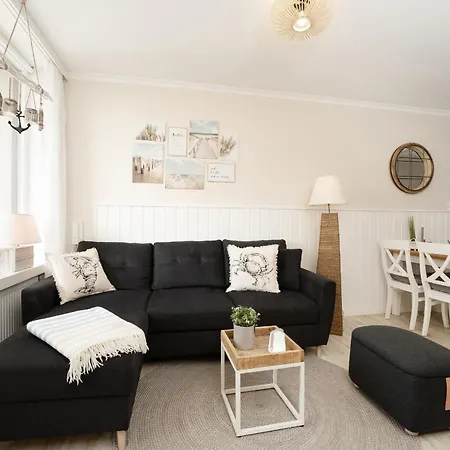 アパート Strandappartements Am Leuchtturmweg Heimatgefuehl *
