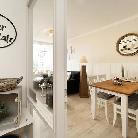 アパート Strandappartements Am Leuchtturmweg Heimatgefuehl