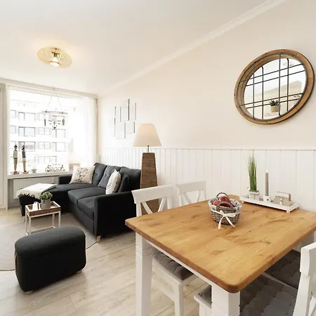 アパート Strandappartements Am Leuchtturmweg Heimatgefuehl ケレンフーゼン